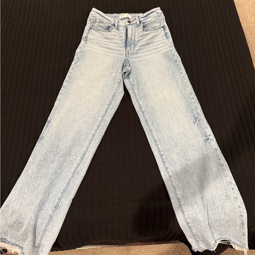 BKE Blue Wide/Straight Leg Jeans Classic Style